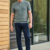WWXT1275 Navy Slim Classic Stretch Jeans - Image 2