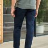 WWXT1275 Navy Slim Classic Stretch Jeans - Image 3