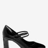WWXT1281 Black Patent Regular/Wide Fit Forever Comfort® Mary Jane Shoes - Image 3