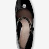 WWXT1281 Black Patent Regular/Wide Fit Forever Comfort® Mary Jane Shoes - Image 5