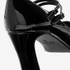 WWXT1281 Black Patent Regular/Wide Fit Forever Comfort® Mary Jane Shoes - Image 6