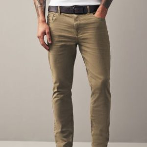 WWXT1263 Slim Belted Authentic Jeans
