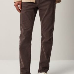WWXT1268 Brown Slim Coloured Stretch Jeans