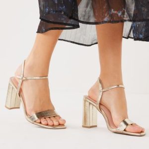 WWXT1279 Block Simple Sandals