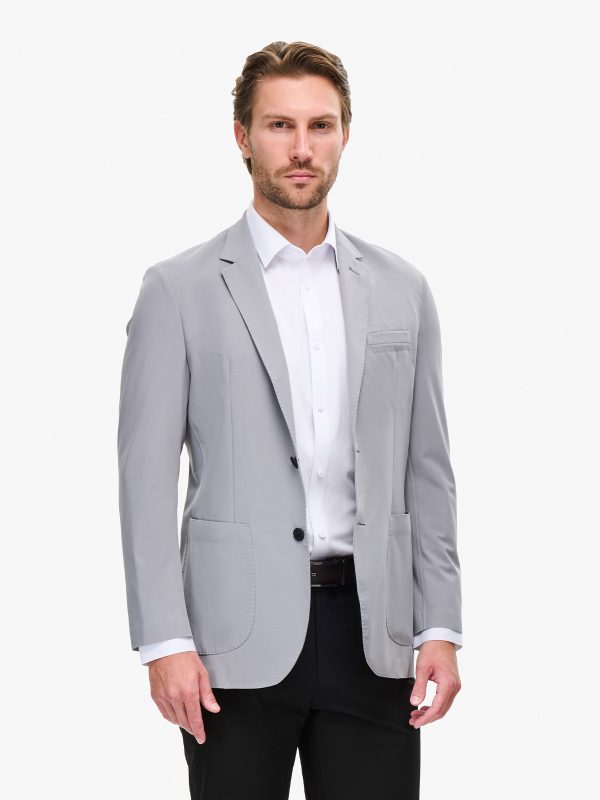 WWXT1236 xJacket Air - Grey | Ultra Lightweight Men's Suit Jacket